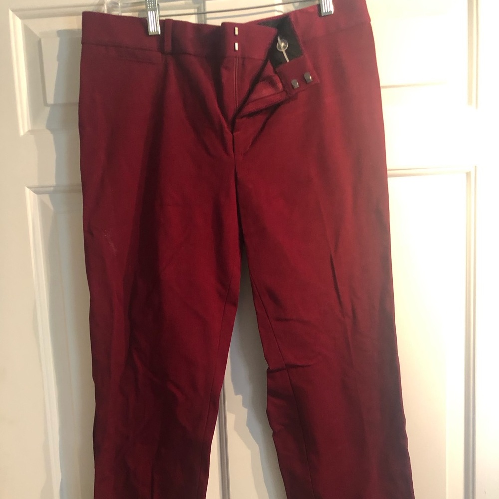 Banana republic Sloan fit maroon pants.  NWT
